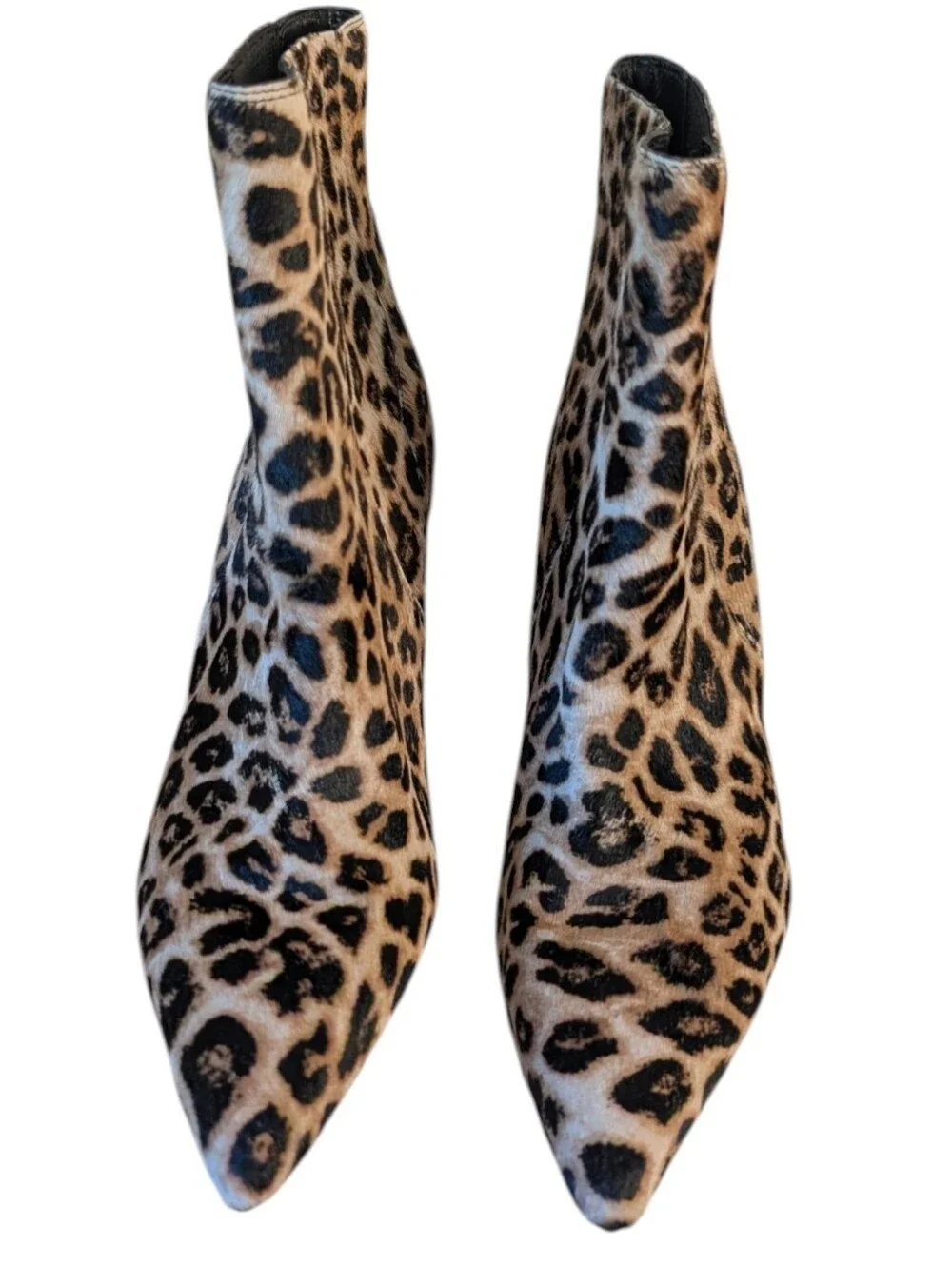 Veronica Beard Lisa Ankle Boots.in Leopard Print.....Size 7.5